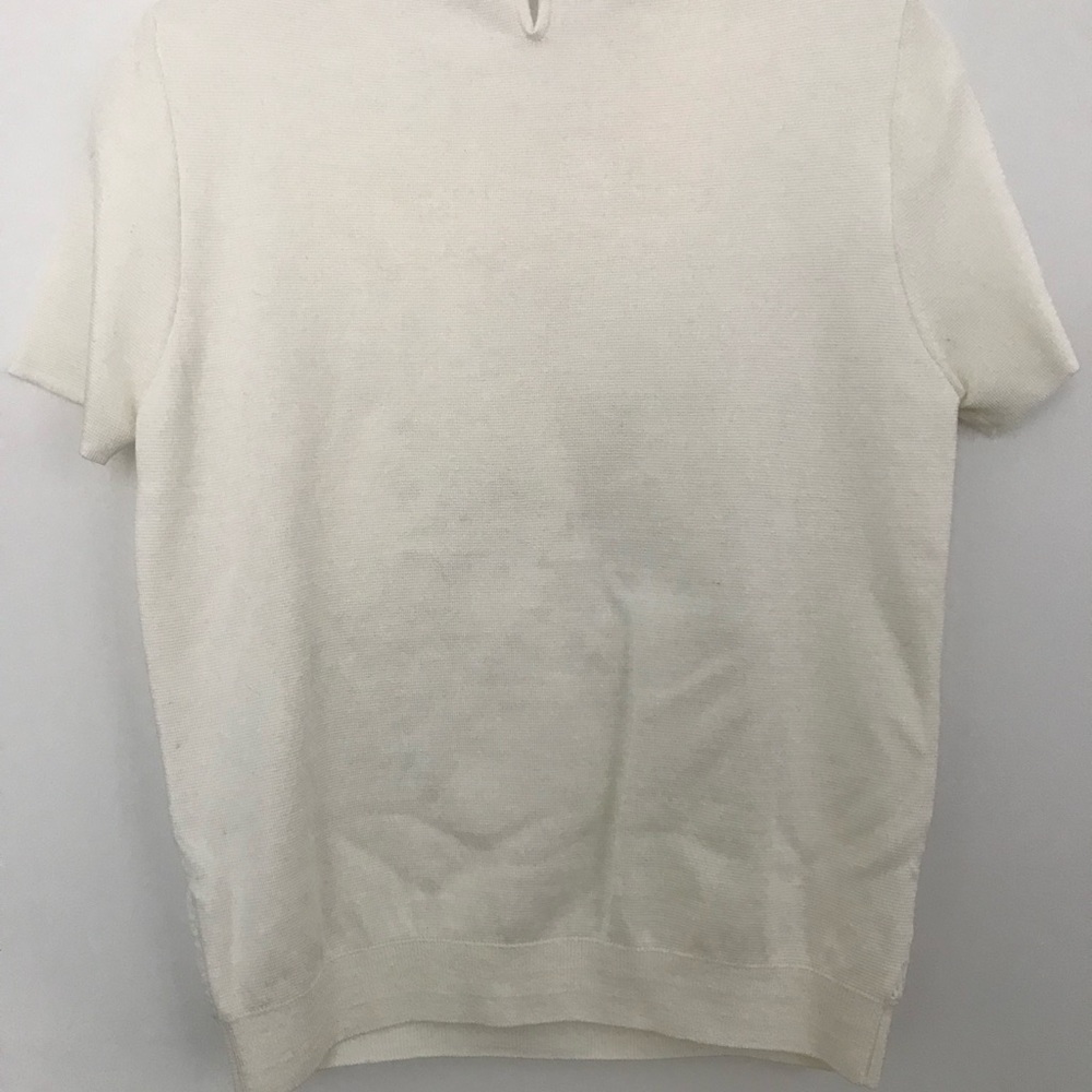 Oscar de la rental lace top - Picture 4 of 4
